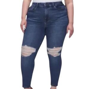 Good American Always Fits Good Legs Skinny Jeans | Indigo450 | Size 28–32